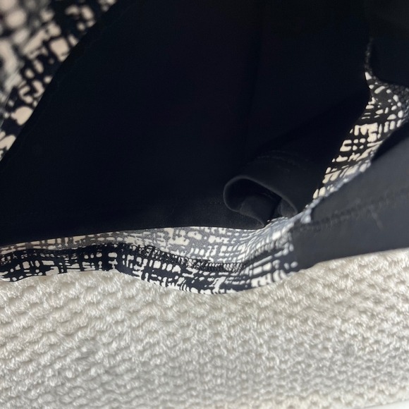 Lauren Ralph Lauren Dress Sheath Black White Career 3/4 Sleeve Size 6 - Picture 6 of 8